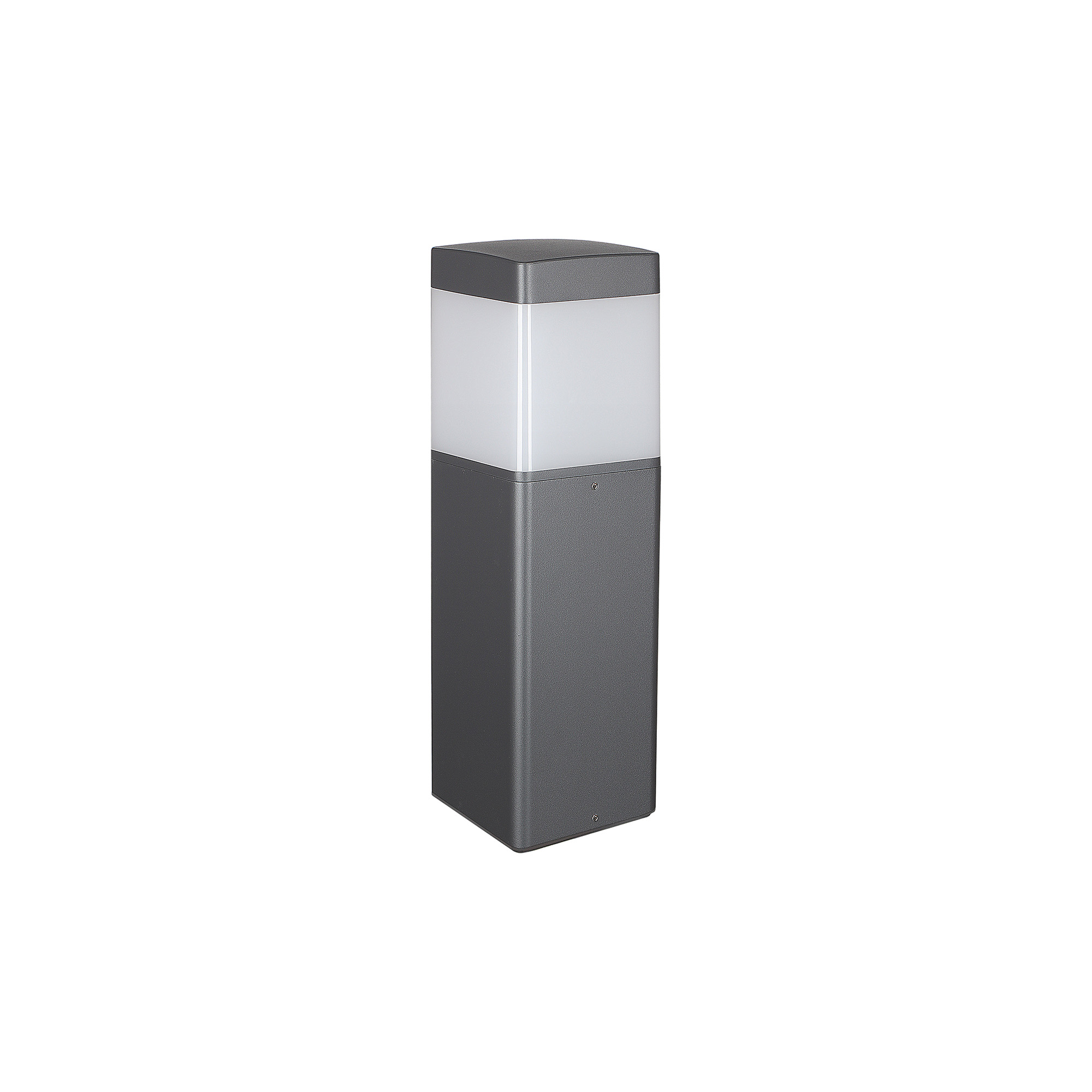 M8846  Chicago 35cm Square Post Lamp, 1 x E27, IP65, Anthracite